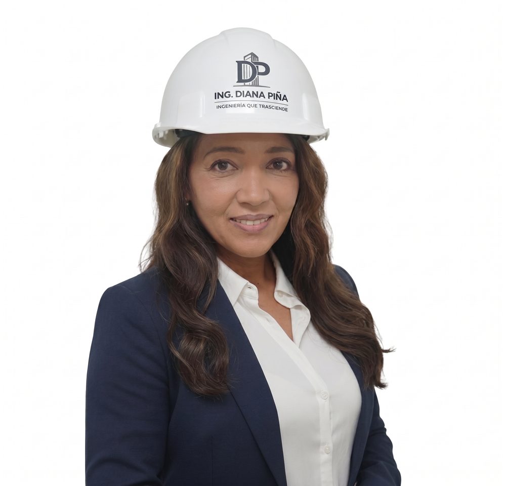 Ing. Diana Piña, ingeniera civil especializada en infraestructura de salud
